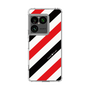 スリムプロテクションケース［ Big Stripe - Red × Black ］