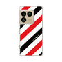 スリムプロテクションケース［ Big Stripe - Red × Black ］