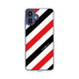 スリムプロテクションケース［ Big Stripe - Red × Black ］