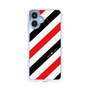 スリムプロテクションケース［ Big Stripe - Red × Black ］