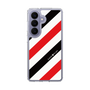 スリムプロテクションケース［ Big Stripe - Red × Black ］