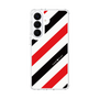 スリムプロテクションケース［ Big Stripe - Red × Black ］