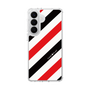 スリムプロテクションケース［ Big Stripe - Red × Black ］