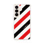 スリムプロテクションケース［ Big Stripe - Red × Black ］
