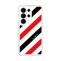 スリムプロテクションケース［ Big Stripe - Red × Black ］