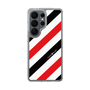 スリムプロテクションケース［ Big Stripe - Red × Black ］