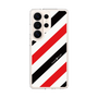スリムプロテクションケース［ Big Stripe - Red × Black ］