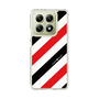 スリムプロテクションケース［ Big Stripe - Red × Black ］