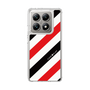 スリムプロテクションケース［ Big Stripe - Red × Black ］