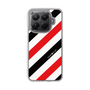 スリムプロテクションケース［ Big Stripe - Red × Black ］
