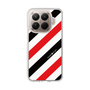 スリムプロテクションケース［ Big Stripe - Red × Black ］