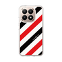 スリムプロテクションケース［ Big Stripe - Red × Black ］