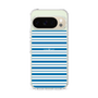 スリムプロテクションケース［ Small Border - Blue ］