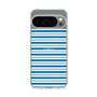 スリムプロテクションケース［ Small Border - Blue ］