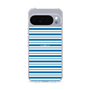 スリムプロテクションケース［ Small Border - Blue ］