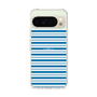 スリムプロテクションケース［ Small Border - Blue ］
