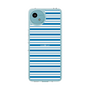 スリムプロテクションケース［ Small Border - Blue ］