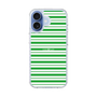 スリムプロテクションケース［ Small Border - Green ］