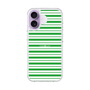 スリムプロテクションケース［ Small Border - Green ］