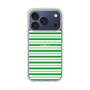 スリムプロテクションケース［ Small Border - Green ］