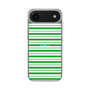 スリムプロテクションケース［ Small Border - Green ］