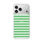 スリムプロテクションケース［ Small Border - Green ］