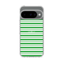 スリムプロテクションケース［ Small Border - Green ］