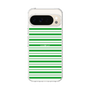 スリムプロテクションケース［ Small Border - Green ］