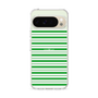 スリムプロテクションケース［ Small Border - Green ］