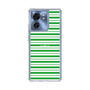 スリムプロテクションケース［ Small Border - Green ］