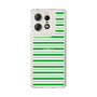 スリムプロテクションケース［ Small Border - Green ］
