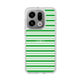 スリムプロテクションケース［ Small Border - Green ］