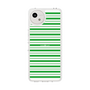 スリムプロテクションケース［ Small Border - Green ］
