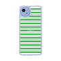スリムプロテクションケース［ Small Border - Green ］