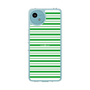 スリムプロテクションケース［ Small Border - Green ］