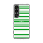 スリムプロテクションケース［ Small Border - Green ］