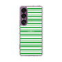 スリムプロテクションケース［ Small Border - Green ］
