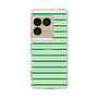 スリムプロテクションケース［ Small Border - Green ］