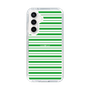 スリムプロテクションケース［ Small Border - Green ］