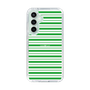 スリムプロテクションケース［ Small Border - Green ］