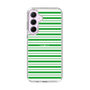 スリムプロテクションケース［ Small Border - Green ］