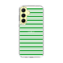 スリムプロテクションケース［ Small Border - Green ］