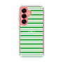 スリムプロテクションケース［ Small Border - Green ］