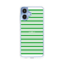 スリムプロテクションケース［ Small Border - Green ］