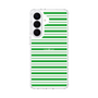 スリムプロテクションケース［ Small Border - Green ］