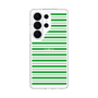 スリムプロテクションケース［ Small Border - Green ］