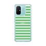 スリムプロテクションケース［ Small Border - Green ］