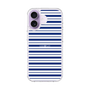 スリムプロテクションケース［ Small Border - Navy ］