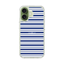 スリムプロテクションケース［ Small Border - Navy ］