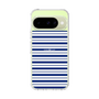 スリムプロテクションケース［ Small Border - Navy ］